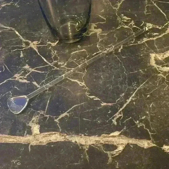 Vintage Glass Martini Cocktail  Pitcher W/Stir Stick - Picture 6 of 15